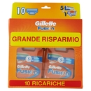 Gillette Fusion Ricariche per Rasoio - 10 testine